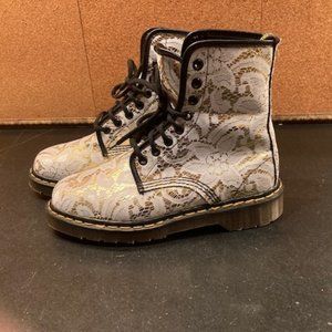 Dr. Martens Boots RARE Vintage Pattern. Made in England. Never Worn.